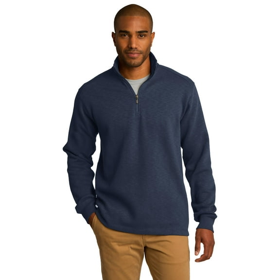 Slub Fleece 1/4Zip Pullover