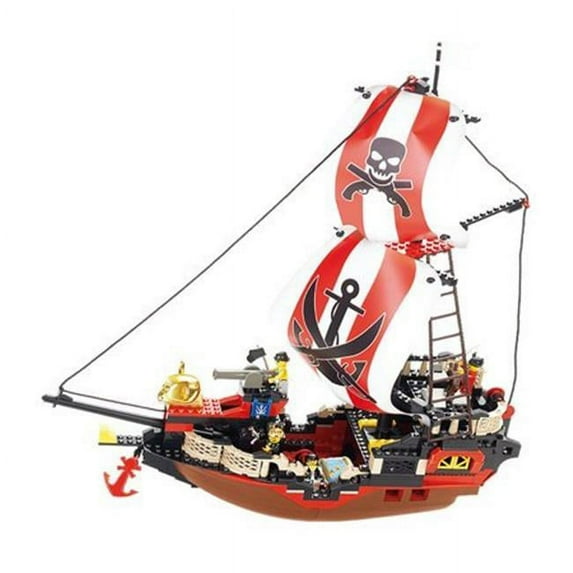 Sluban 127 PIRATE - Revenge Queen Ship Building Brick Kit (379PCS)
