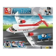 Sluban 365 Aviation C-Concept Plane Building Brick Kit 275pcs
