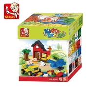 Sluban Kiddy Bricks Classic Assorted Building Brick Set 415 Pcs