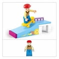 thumbnail image 1 of Girls Dream Skater Boy Building Brick Kit (23 Pcs), 1 of 1