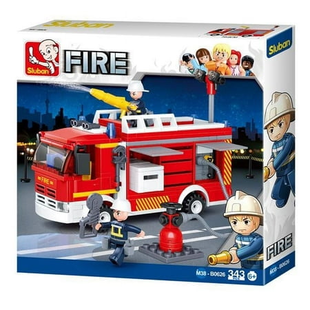 Sluban Fire Truck Water-Tank (343 pcs)