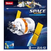 Sluban 731F SPACE - Scientific Space Station Building Brick Kit 65pcs