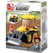 Sluban Kids SLU08610 Tractor Bulldozer Building Blocks 132 Pcs set Building Toy