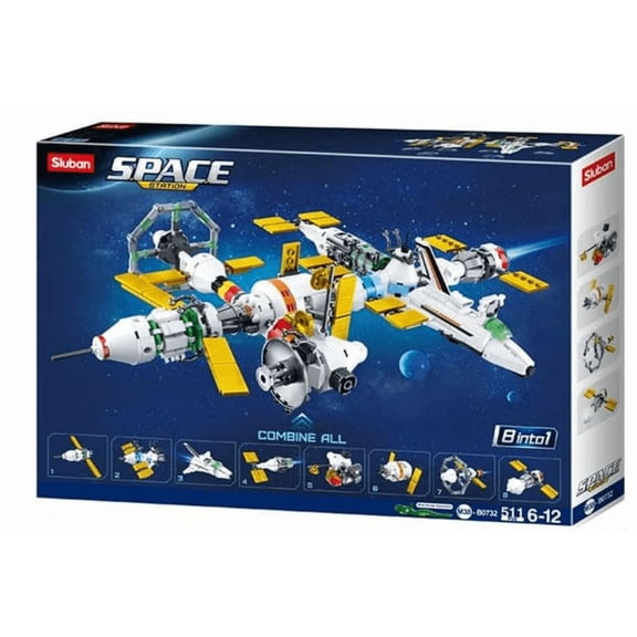 Sluban Kids - SLU08662 - Space Station Building Blocks - 511 pcs.