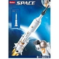 thumbnail image 1 of Saturn Space Rocket / Long March Rocket Building Brick Kit (167pcs), 1 of 7