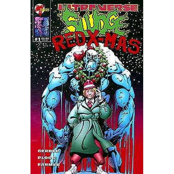 Sludge: Red X-Mas #1 VF ; Malibu Comic Book