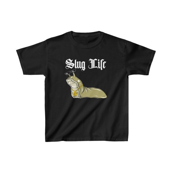 Slug Life" Kids T-Shirt with Adorable Slug Graphic