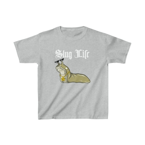 Slug Life" Kids T-Shirt with Adorable Slug Graphic