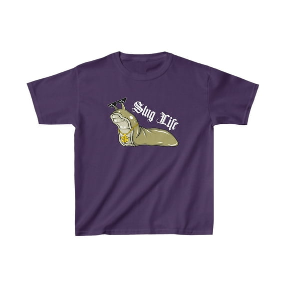 Slug Life" Kids T-Shirt with Adorable Slug Graphic