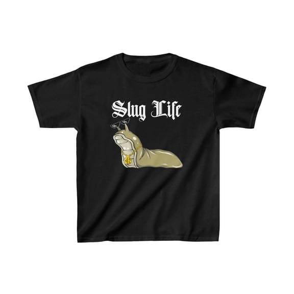 Slug Life" Kids T-Shirt with Adorable Slug Graphic