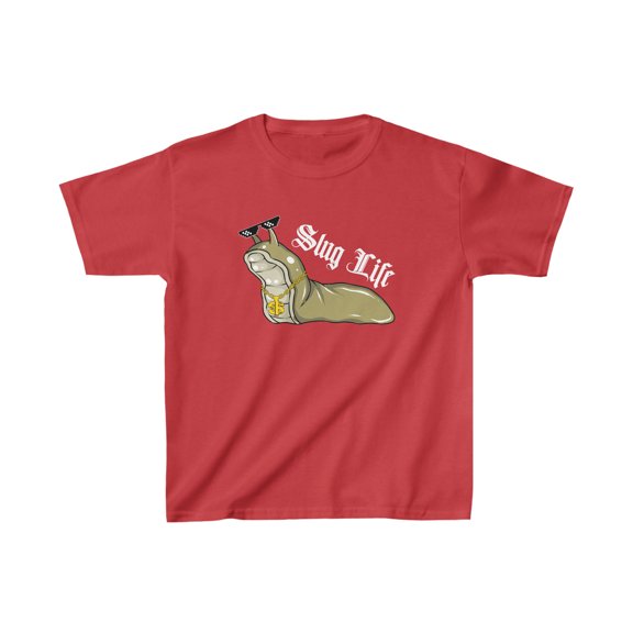 Slug Life" Kids T-Shirt with Adorable Slug Graphic