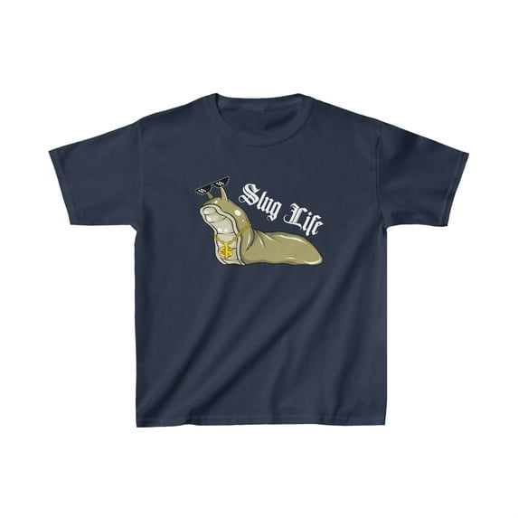 Slug Life" Kids T-Shirt with Adorable Slug Graphic