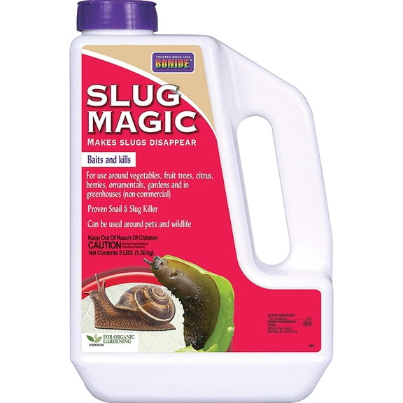 Bonide Slug Magic Slug and Snail Killer Pellets - Garden Slug and Snail Killer Construction & DIY Use, Standard Hardware Spec