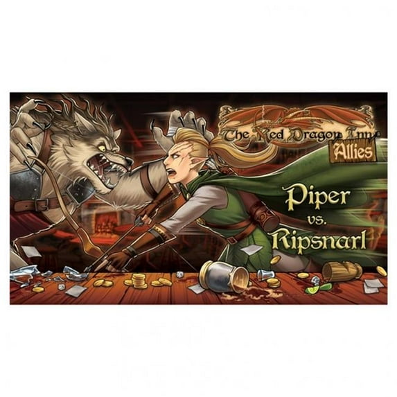 Slugfest Games Red Dragon Inn - Piper vs. Ripsnarl Board Game