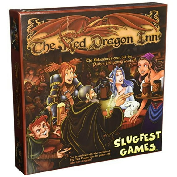 Slugfest Games The Red Dragon Inn Strategy Boxed Board Game Ages 13 & Up