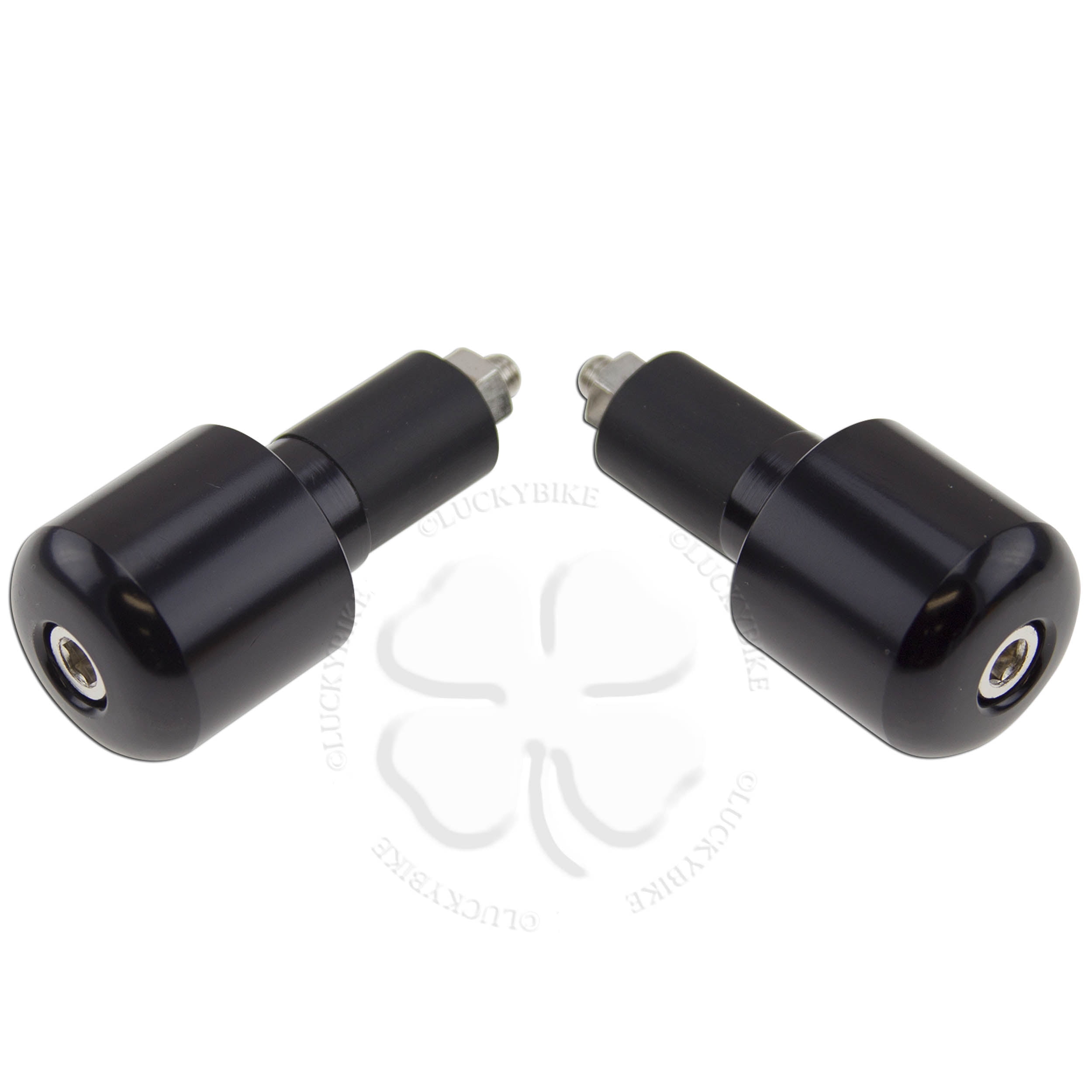 Slugger Handlebar Ends for Suzuki GSXR, Honda, Black Anodized