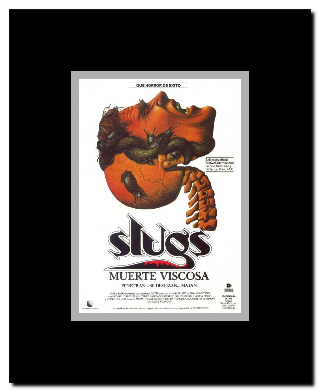 Slugs: The Movie Framed Movie Poster