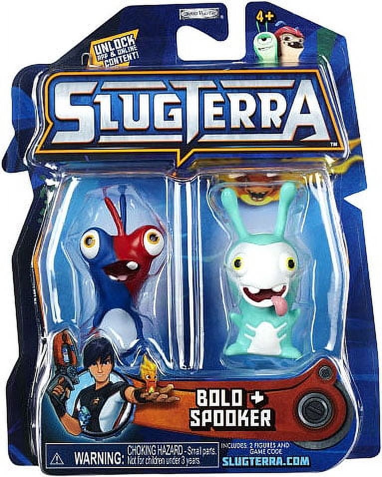 Mini Figurines Slugterra Pack de 2 Lot de 4 Slugs 8 Figurines Total Spinner  Bolo