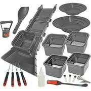 Sluice Fox 31 Inch Modular Sluice Box Portable Gold Panning Kit 22 Piece
