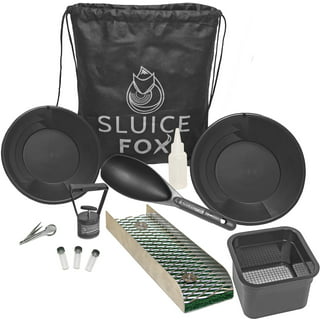 Sluice Fox Survival Gold Panning Kit with Sluice Box