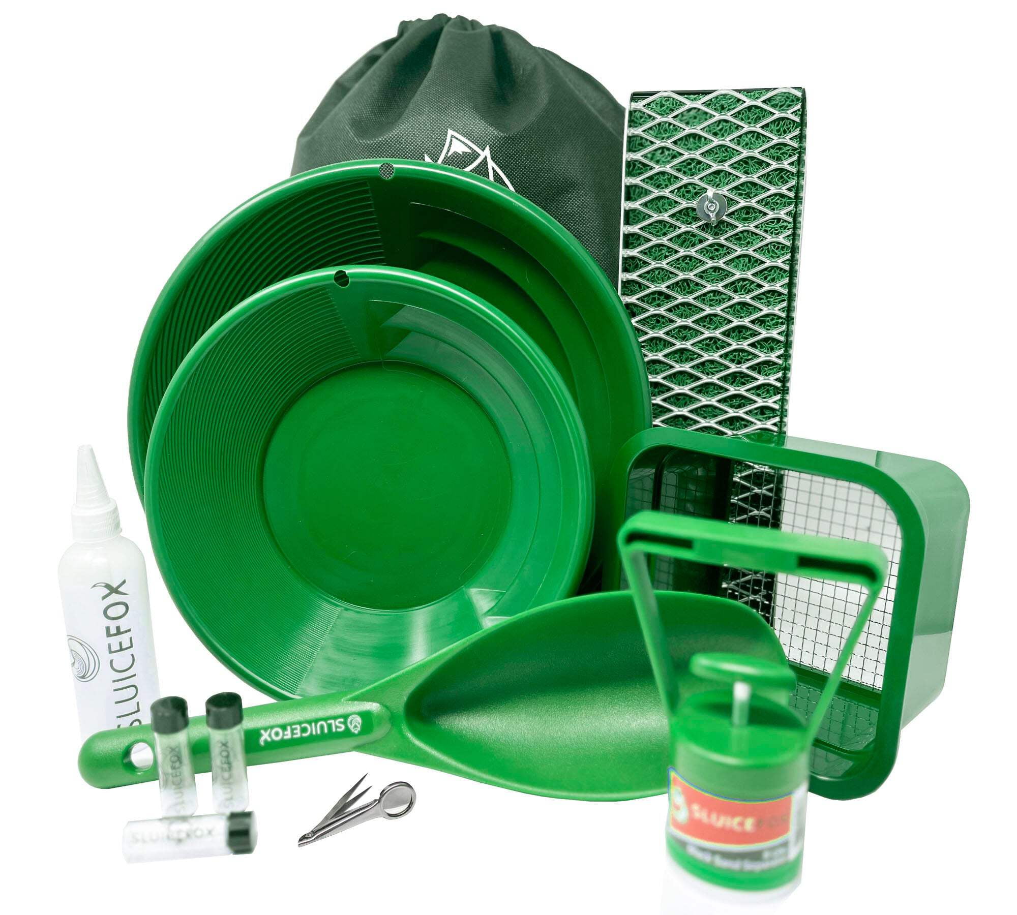 Sluice Fox Gold Panning Kit: Compact Mining Equipment with