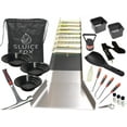 thumbnail image 1 of Sluice Fox Complete Gold Mining Kit; Folding 50 inch Gold Sluice Box; Gold Prospecting Equipment; Rock Pick Hammer; Gold Classifiers; Pay Dirt Scoop; Crevice Tools and more, 1 of 7