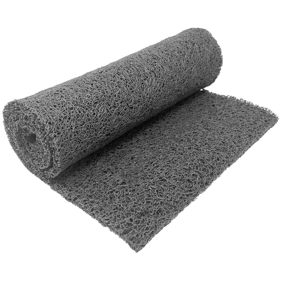 Sluice Fox Miners moss sluice box matting; 12-inch by 48-inch miner moss sluice matting for fluid bed sluice; sluice box mat - gold mining equipment (grey color)