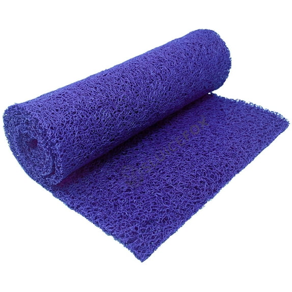 Sluice Fox Miners moss sluice box matting; 12-inch by 48-inch miner moss sluice matting for fluid bed sluice; sluice box mat - gold mining equipment (purple color)
