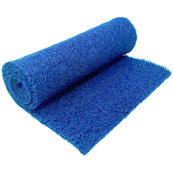 Sluice Fox Miners moss sluice box matting; 24-inch by 48-inch miner moss sluice matting for fluid bed sluice; sluice box mat - gold mining equipment (blue color)