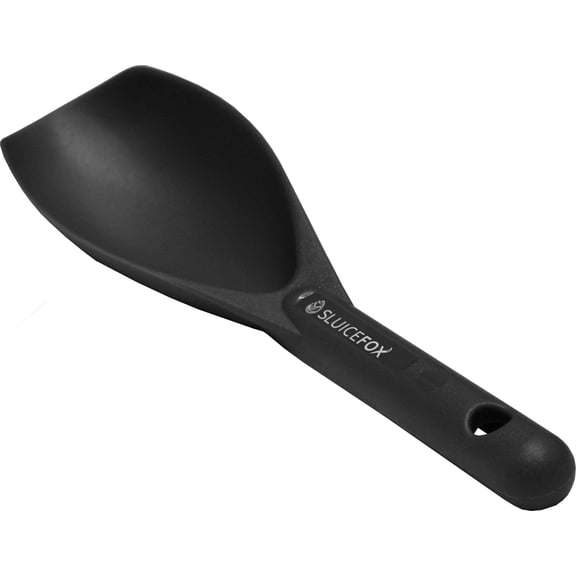 Sluice Fox Sluice Fox 12.5 Inch Prospecting Sand Scoop Plastic Trowel for Metal Detector Gold Panning (Black)