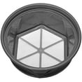 thumbnail image 1 of Sluice Fox Sluice Fox 13 1/4 inch gold classifier prospecting pan - stainless steel mesh sifting pan fits atop 5 gallon bucket; mealworm strainer and shark tooth sifter (1/30 inch mesh, 900 holes per, 1 of 2