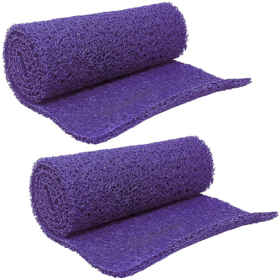 Sluice Fox Sluice Fox Miners moss sluice box matting; 10mm thickness 12-inch by 48-inch miner moss sluice matting for fluid bed sluice; sluice box mat - gold mining equipment (purple color)
