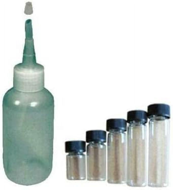 Sluice Monkey Sniffer Bottle And 5 Assorted Glass Vials For Your