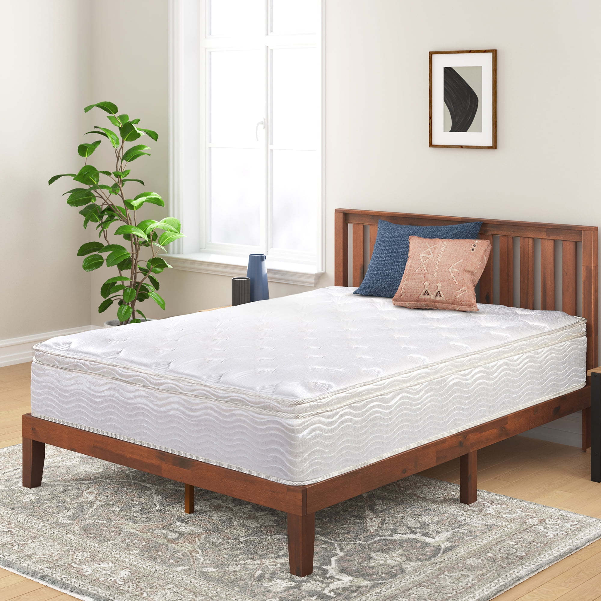 Slumber 1 By Zinus 12" Support Innerspring Mattress, Adult, Queen - Walmart.com