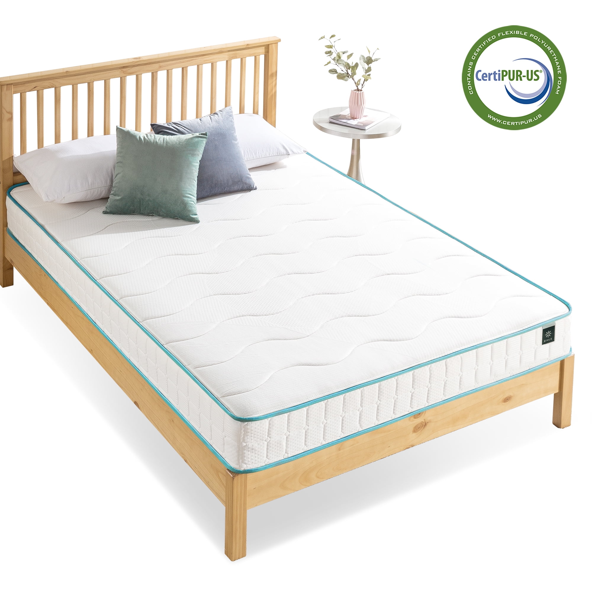 Slumber 1 by Zinus 8" Tight Top Spring Mattress, Queen