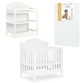 Slumber Baby Nursery Essentials Bundle Jasmine 4in1 Convertible Mini