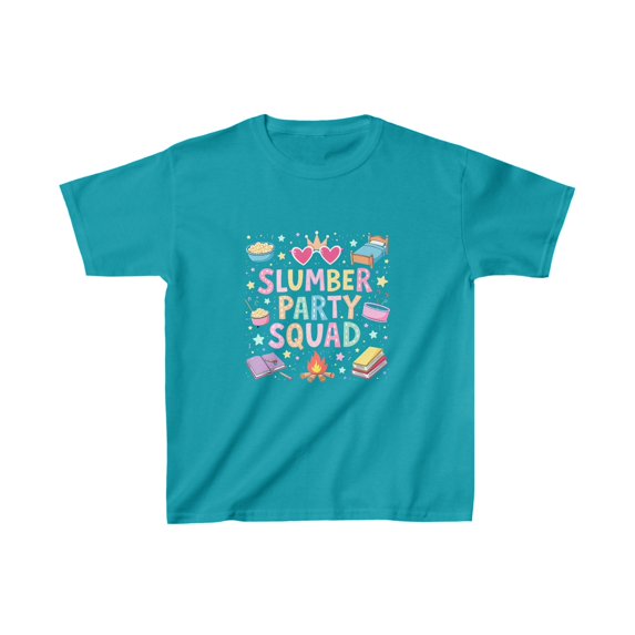 Slumber Party Squad Kids Cotton Tee