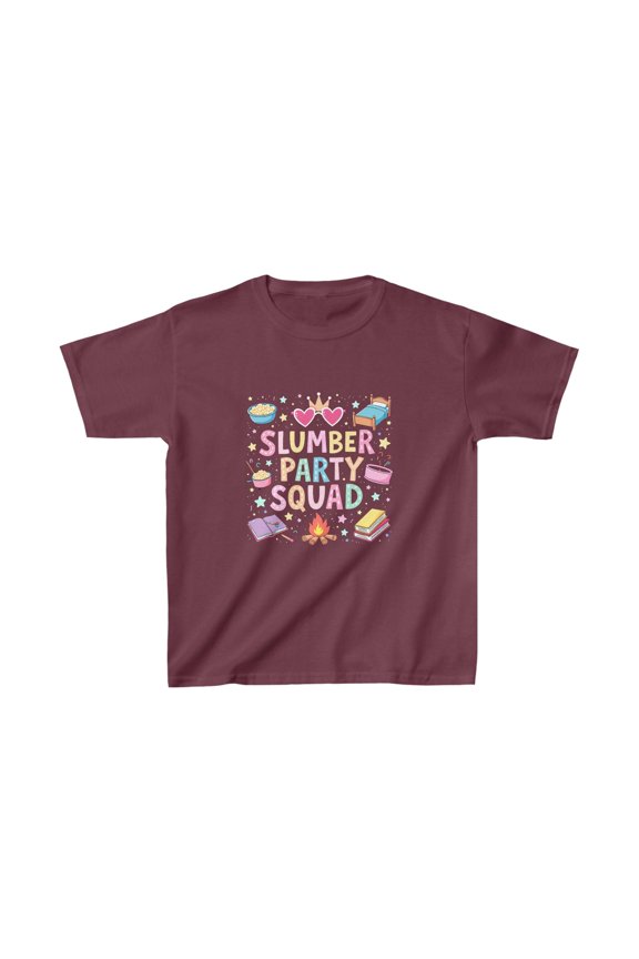 Slumber Party Squad Kids Cotton Tee