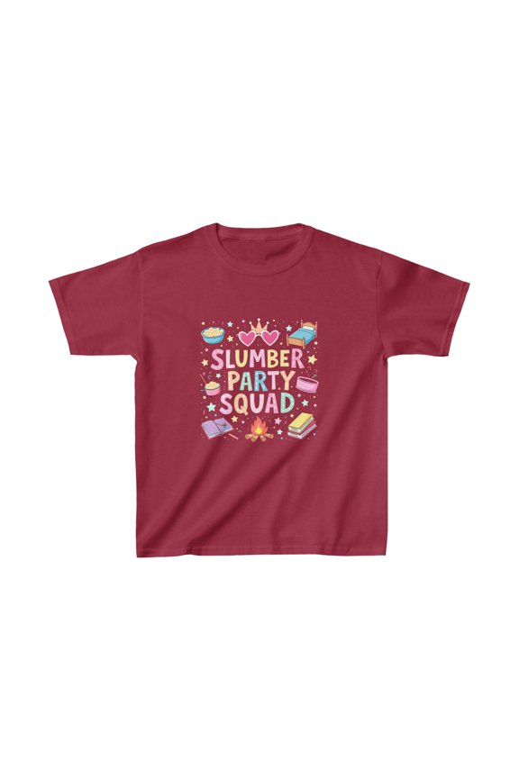 Slumber Party Squad Kids Cotton Tee