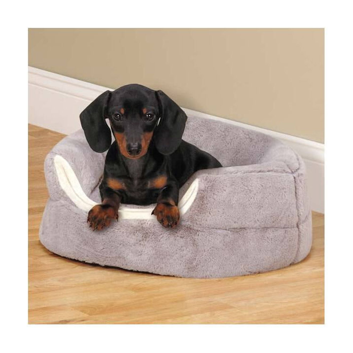 Slumber Pet Cuddler Bed Gray - ZW9087 11