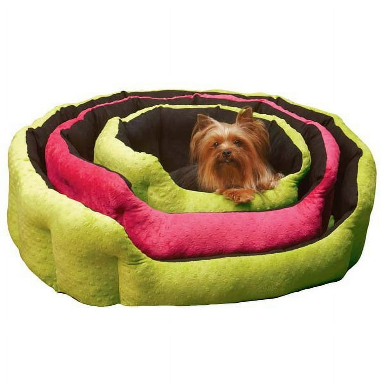 Slumber Pet Dimple Reversible Plush Nesting Dog Bed Walmart