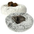 thumbnail image 1 of Slumber Pet SP Plush Cuddler Bed Crm XS/S, 1 of 4