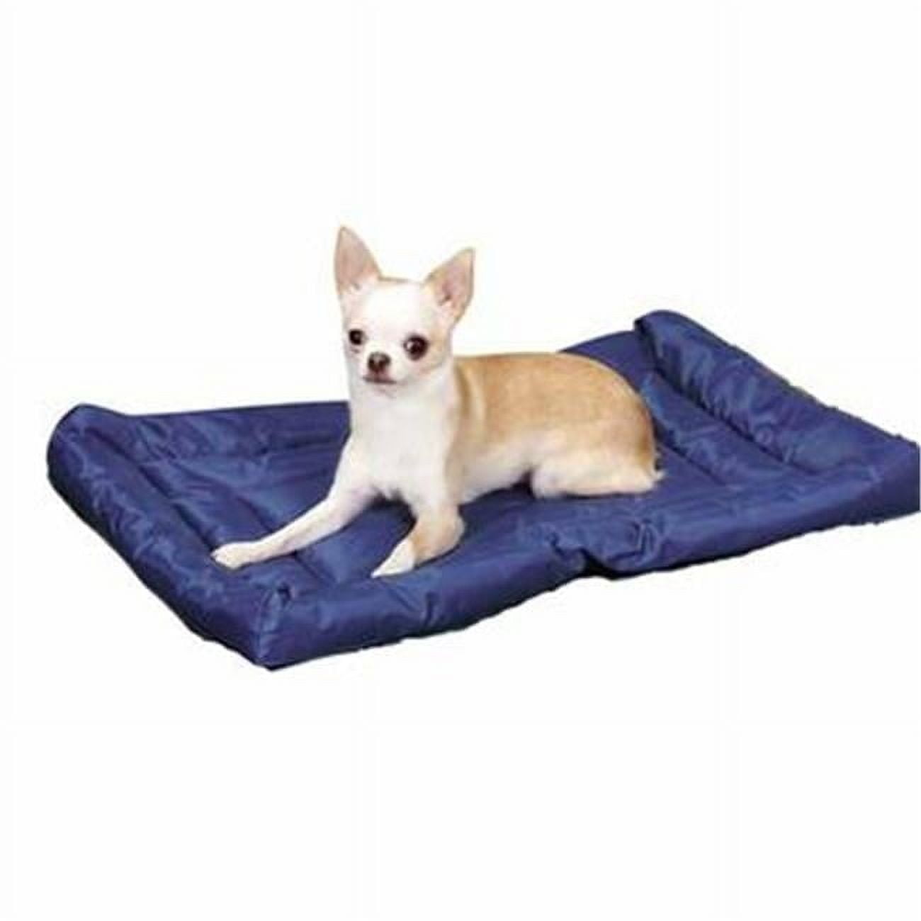 Small Royal Blue Water-Resistant Nylon Dog Bed