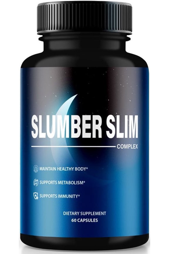 Slumber Slim Supplement - Slumber Slim Complex the Key to Healthy and Fit Body, Premium Keto Formula to Support Active Lifestyle, All Natural Detox Pills, SlumberSlim Capsulas Reviews (60 Capsules)