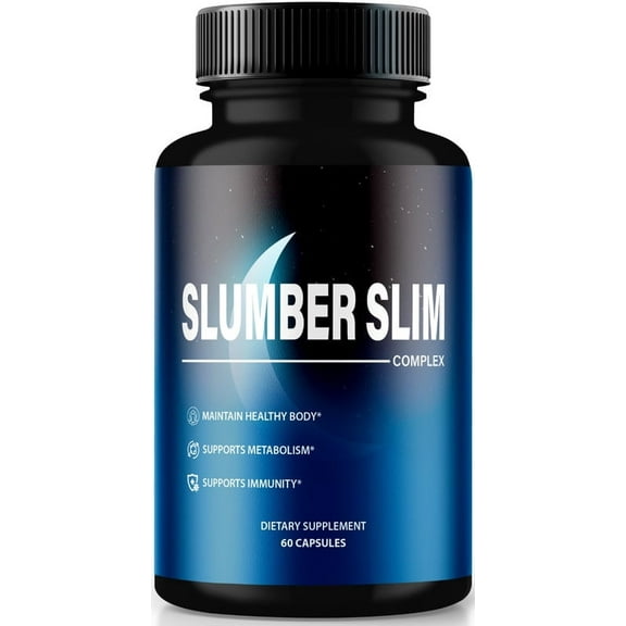 Slumber Slim Supplement - Slumber Slim Complex the Key to Healthy and Fit Body, Premium Keto Formula to Support Active Lifestyle, All Natural Detox Pills, SlumberSlim Capsulas Reviews (60 Capsules)