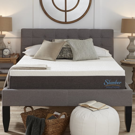 Slumber Solutions Respond 14" NRGel Memory Foam Mattress, Mattress-In-A-Box, Twin