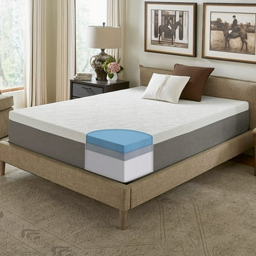 Slumber Solutions  Signature 12-inch NRGel Memory Foam Mattress