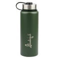 thumbnail image 1 of Slumberjack 32 Fluid Ounces Stainless Steel Water Bottle - Green, 1 of 6