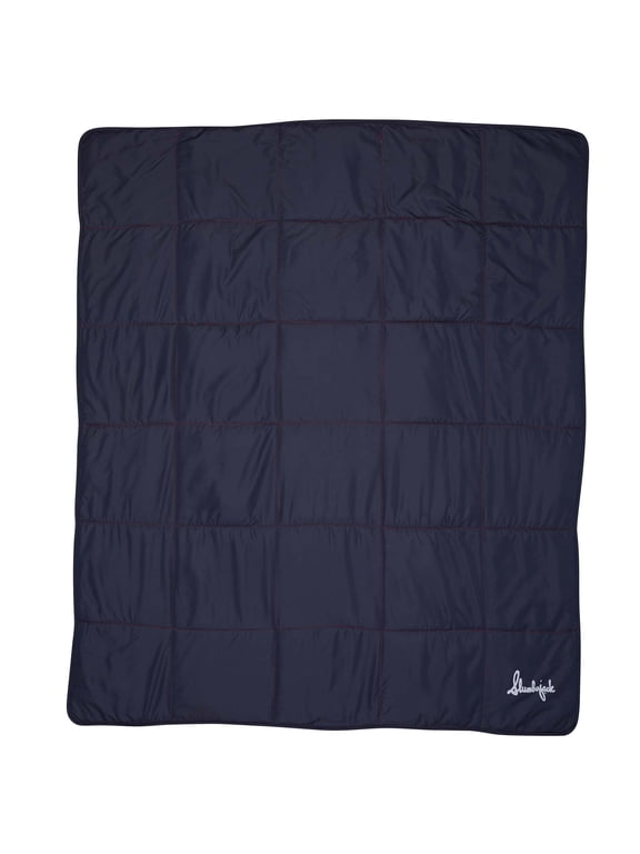 Elk Creek Insulated Indoor/Outdoor Blanket Quilt, Indigo, 60" L x 70" W